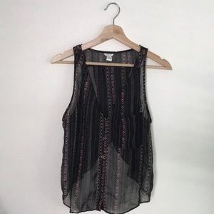 Forever 21 | Tribal print tank top, size m